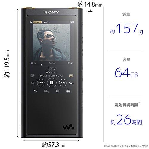 ソニー ウォークマン ZXシリーズ 64GB NW-ZX300 : Bluetooth/microSD