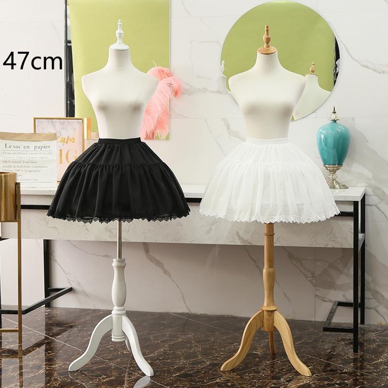 パニエ ワイヤーあり 丈47cm ボリューム スカート ゴスロリ ロリータ