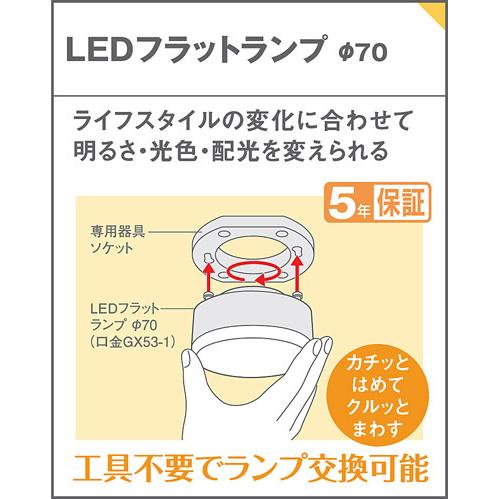 Panasonic（パナソニック） 壁直付型 昼白色 スポットライト防雨型