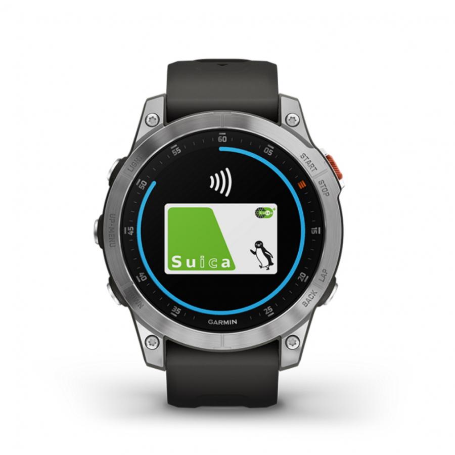 GARMIN（ガーミン） 距離計 epix Steel/Graphite エピックス スチール
