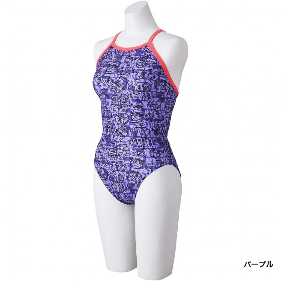 MIZUNO（ミズノ） レディス 水泳 競泳水着 競泳練習用 ミニオン