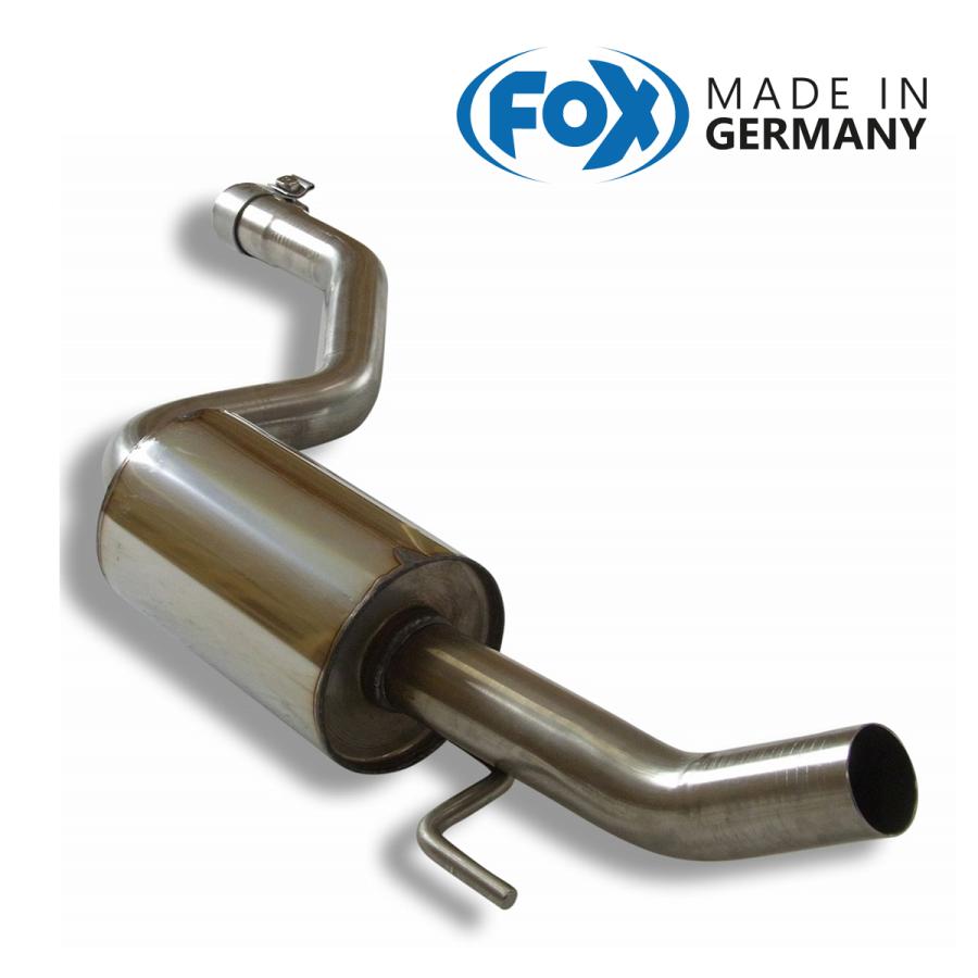 フォックス（FOX） オールステンレスマフラー（センターマフラー