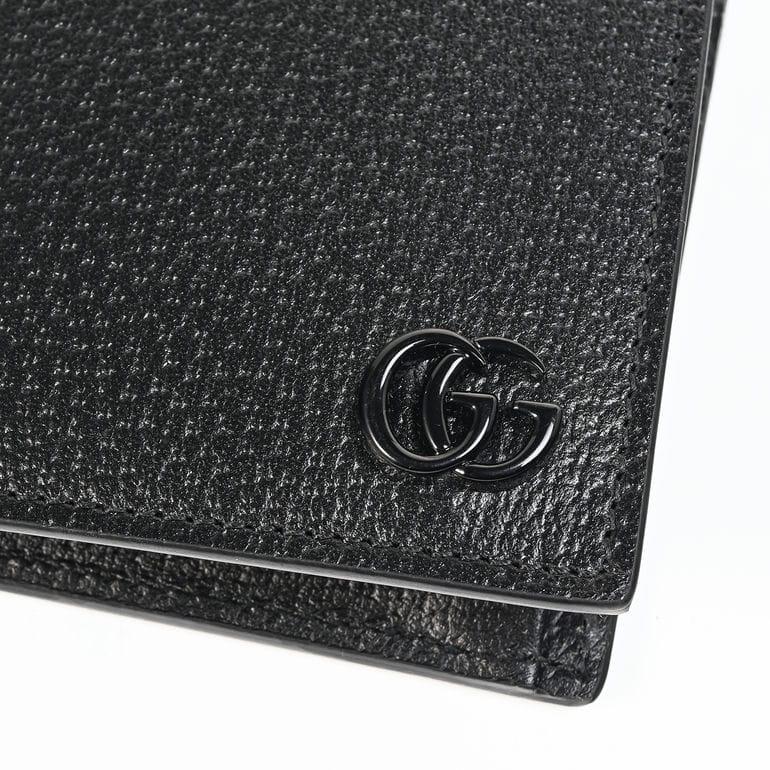 GUCCI（グッチ） 二つ折り財布 小銭入れ付き GGマーモント メンズ