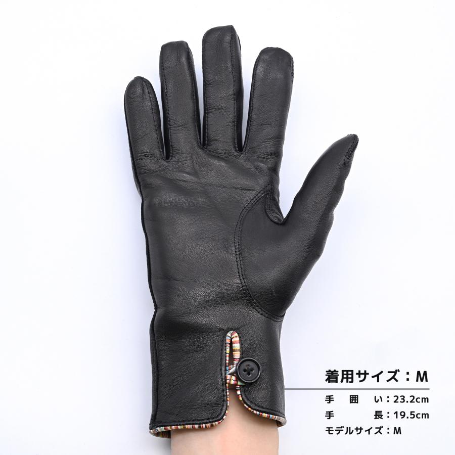 Paul Smith（ポール・スミス） 手袋 メンズ グローブ GLOVE STRIPED