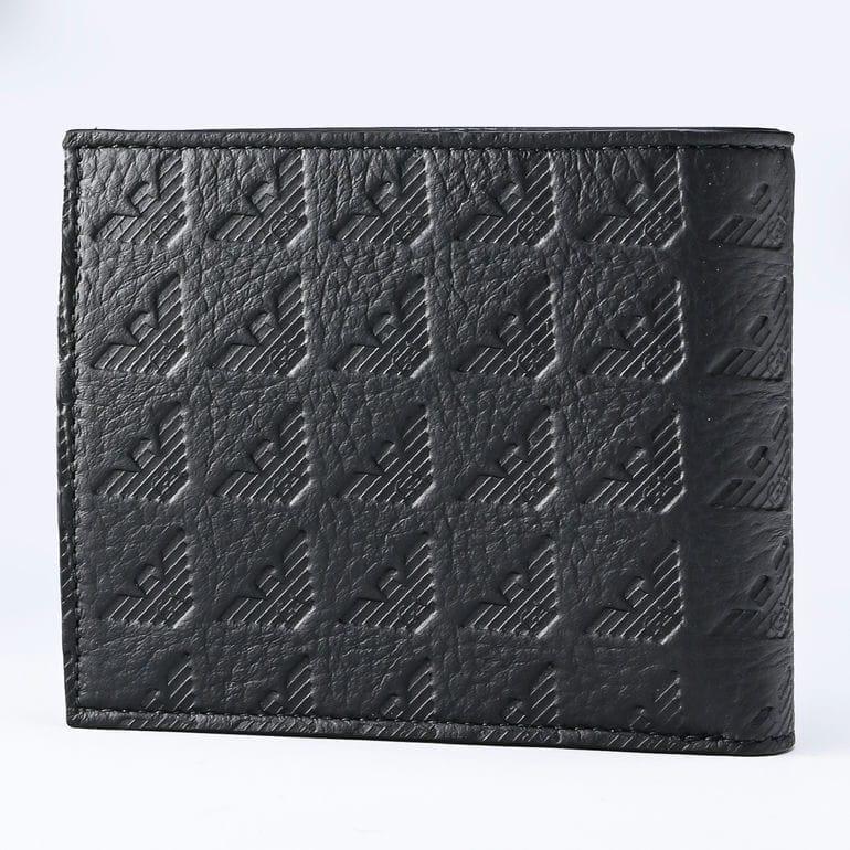 EMPORIO ARMANI エンポリオ アルマーニ 二つ折り財布 オールオーバー