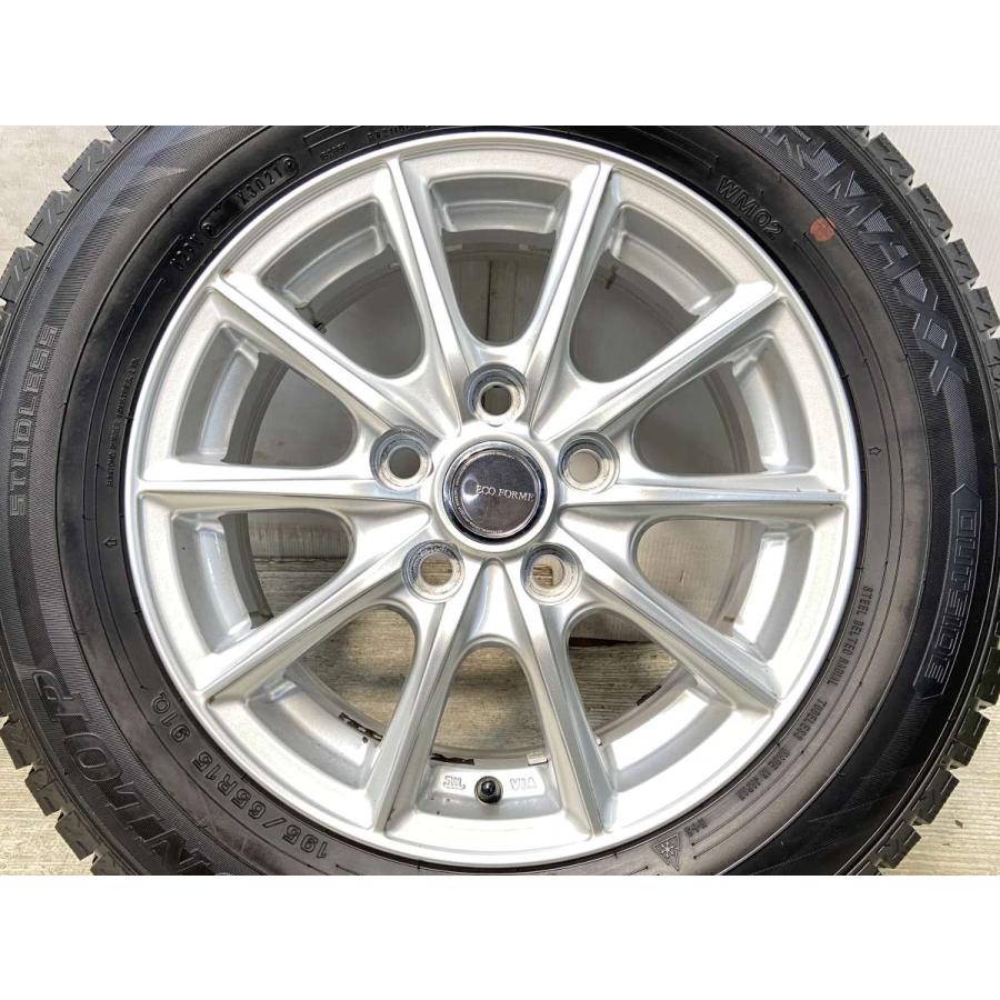 DUNLOP（ダンロップ） 中古タイヤ スタッドレスタイヤ ホイールセット