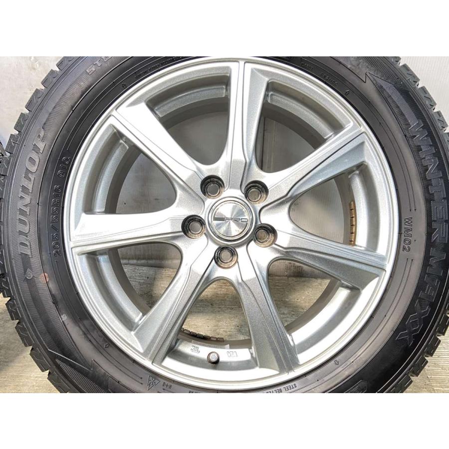 DUNLOP（ダンロップ） 中古タイヤ スタッドレスタイヤ ホイールセット