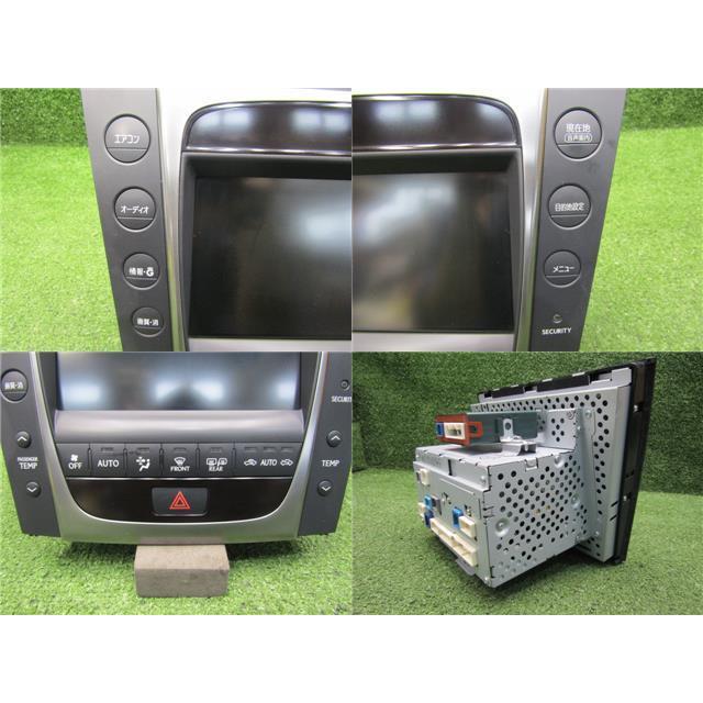 レクサス（LEXUS） GS GWS191 マルチモニター ナビモニター 純正 HDD