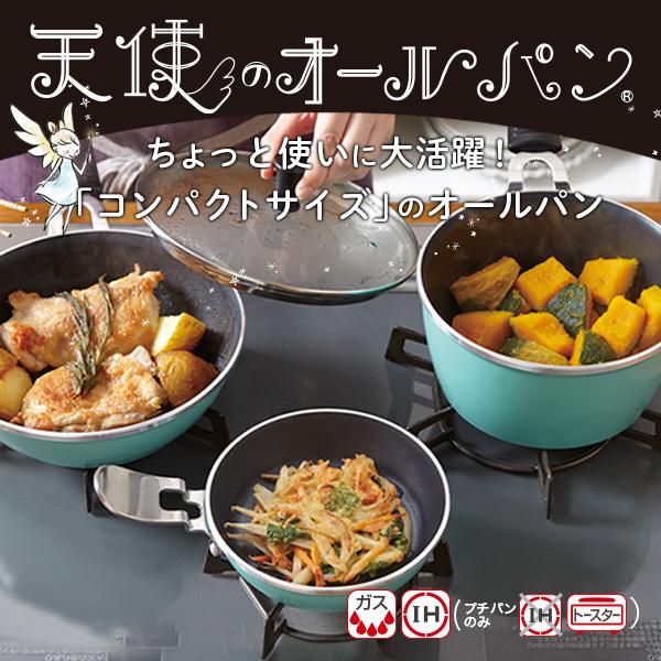 アサヒ軽金属 フライパン ガス コンパクト 浅型 軽量 小型 ミニサイズ