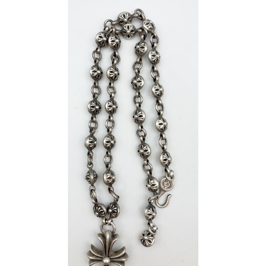 セメント Chrome Hearts クロムハーツ クロスボール ネックレス 20