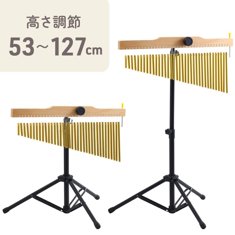 ウィンドチャイム ツリーチャイム スタンド付き 36音 チャイム 楽器 36