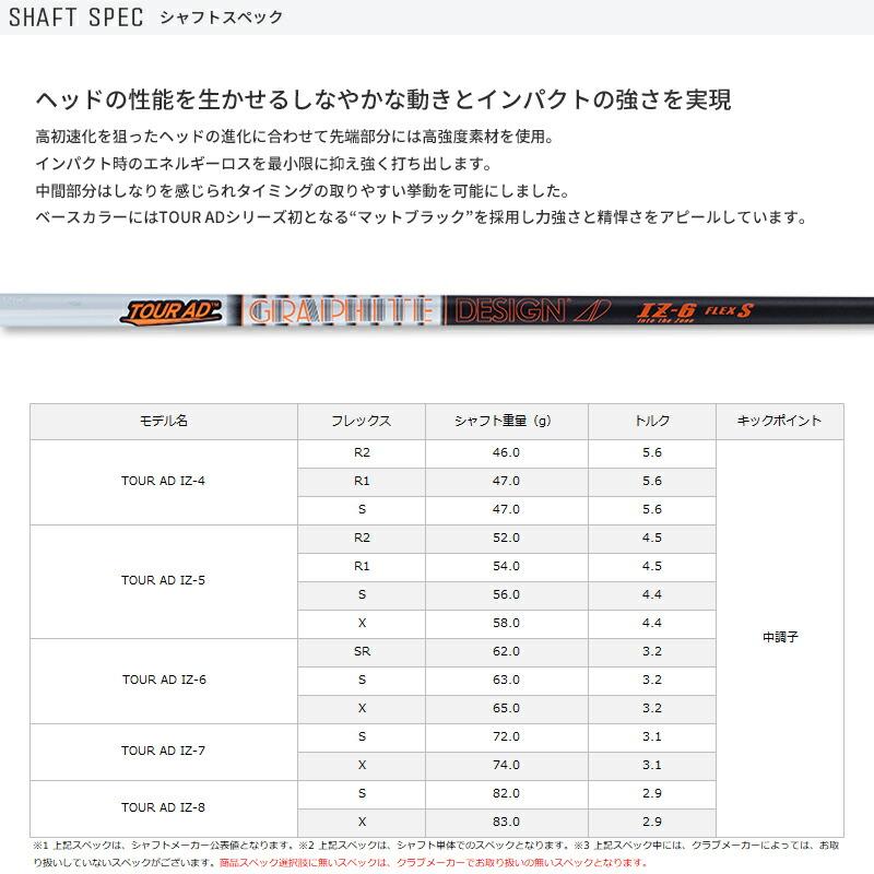 SRIXON カスタム スリクソン ドライバー用スリーブ付きシャフト