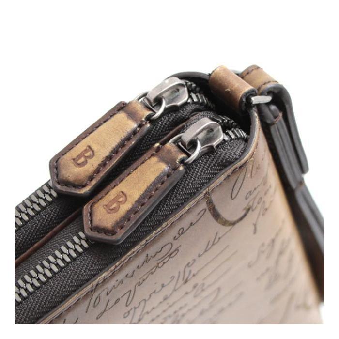 ベルルッティ Berluti タリ スクリットレザー ロングジップウォレット