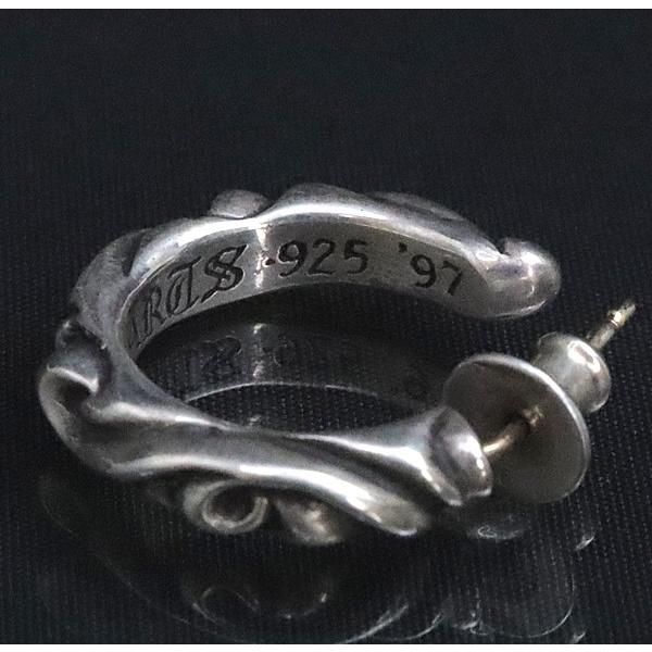 CHROME HEARTS 銀座店 クロムハーツ スクロール フープ ピアス