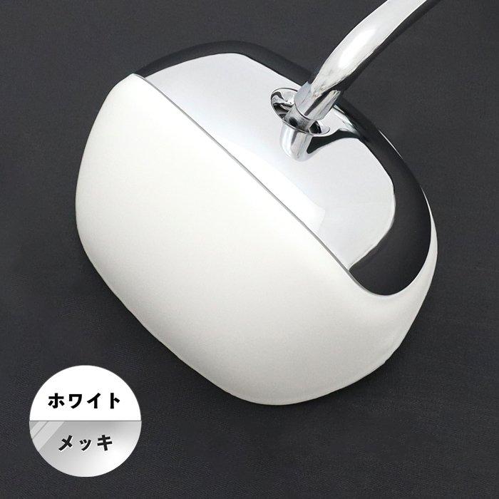 バイク 汎用 旧車風 ミラー 左右セット ホワイト×メッキ 当時物 レトロ