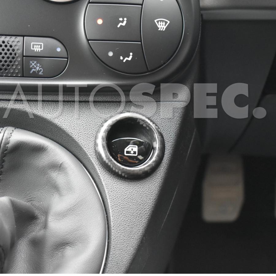 アバルト（ABARTH） ABARTH 595 695 ウィンドウ スイッチ カバー