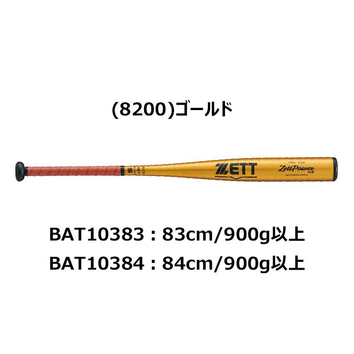 ゼット（ZETT） 野球 硬式用 金属製バット 83cm 84cm 新基準対応 ZETT