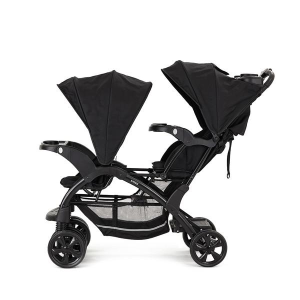カトージ（KATOJI） 二人乗りベビーカー 二人でゴーDX オニキス