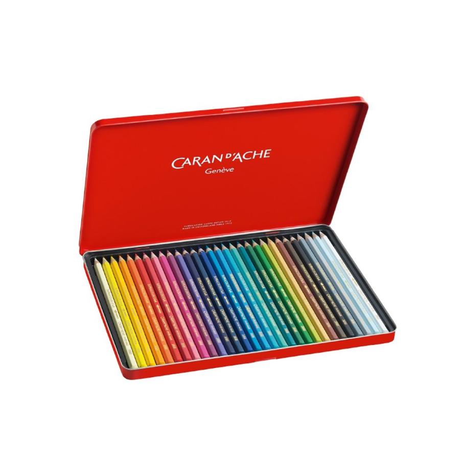 CARAN d'ACHE（カランダッシュ） スプラカラーソフト色鉛筆 30色セット