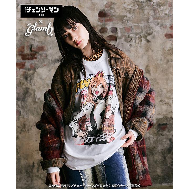 duvet 】glamb × チェンソーマン ボムデビル レゼ ロンT 予約商品