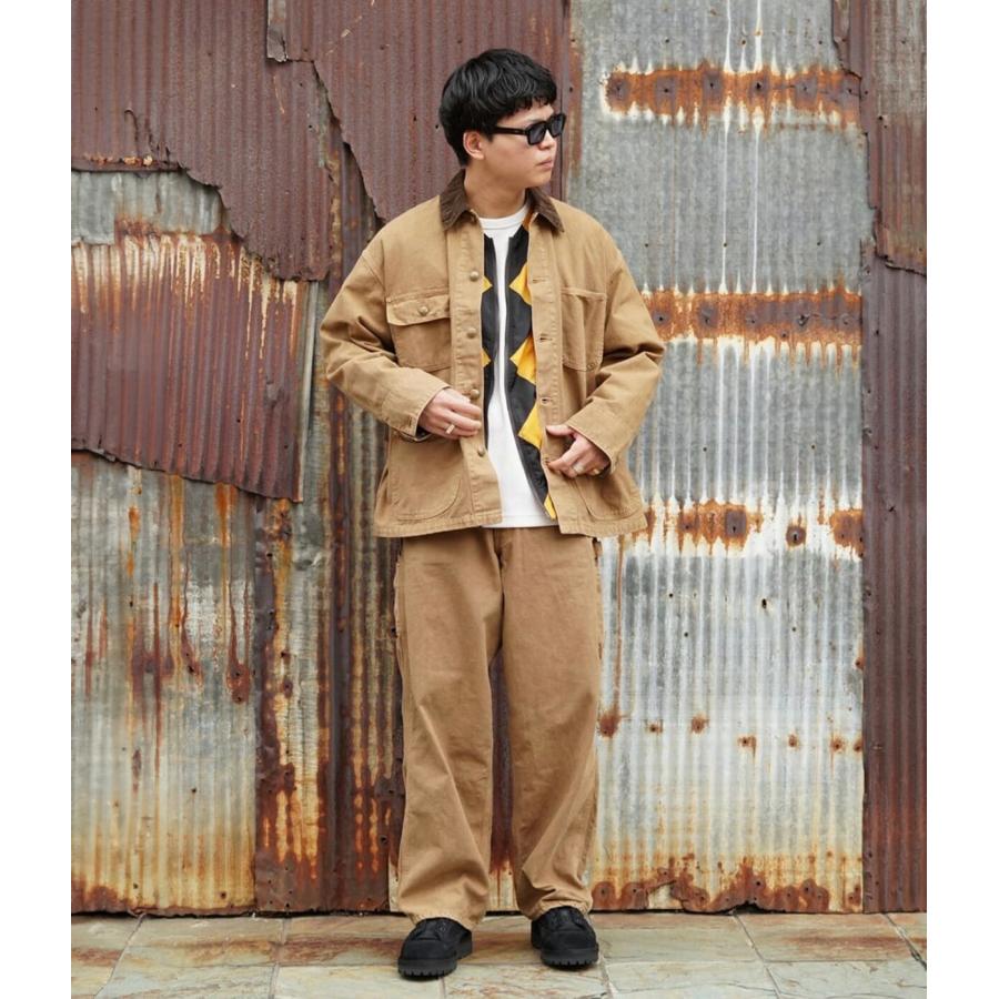 orSlow（オアスロウ） ： RELAX FIT OXFORD COVERALL ： 01-6034-53S