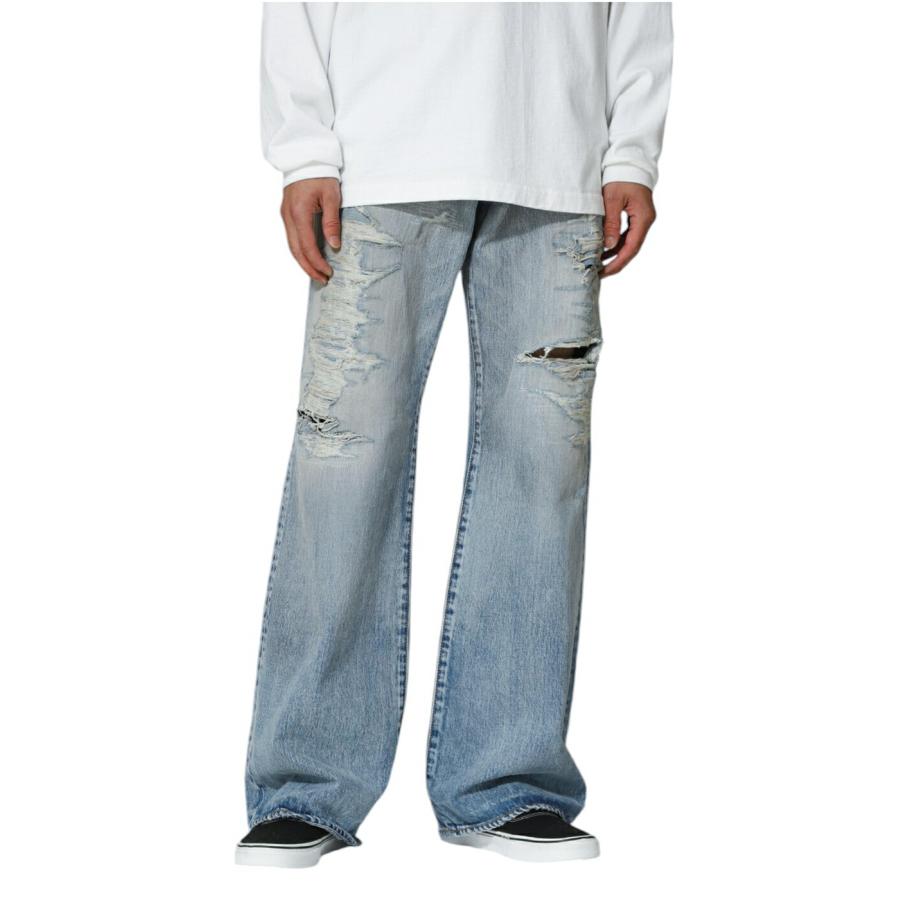 MINEDENIM（マインデニム） ： W.Straight 5pocket USS ： 2408-1001