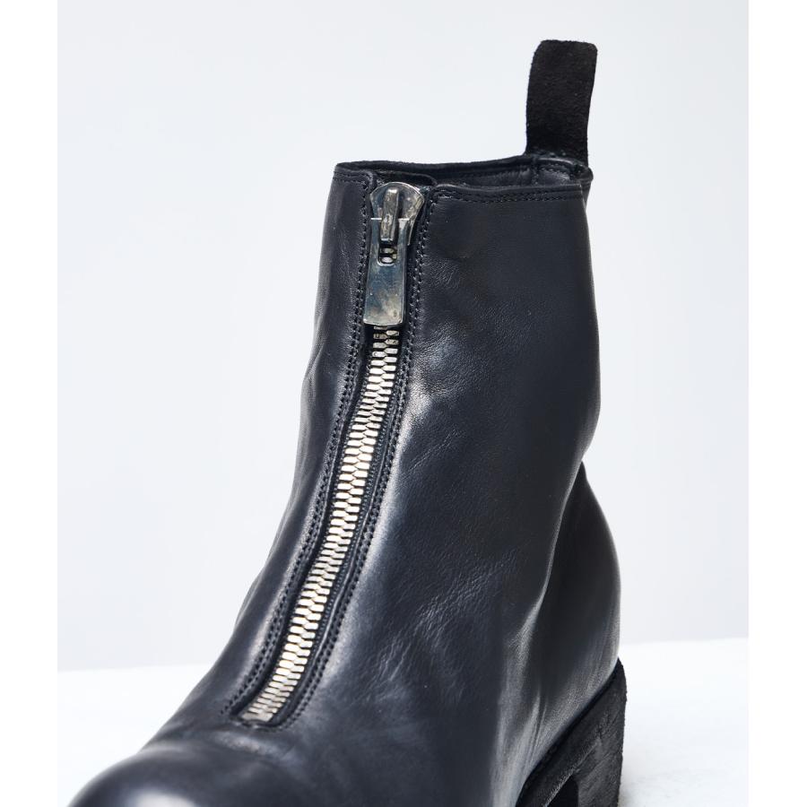 GUIDI（グイディ） ： PL1 FRONT ZIP BOOTS HORSE FULL GRAIN ： PL1