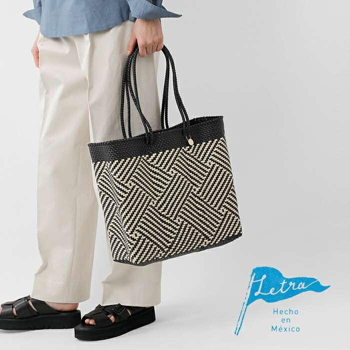 Letra（レトラ） メルカドバッグ ロングハンドル Mサイズ TAPETE