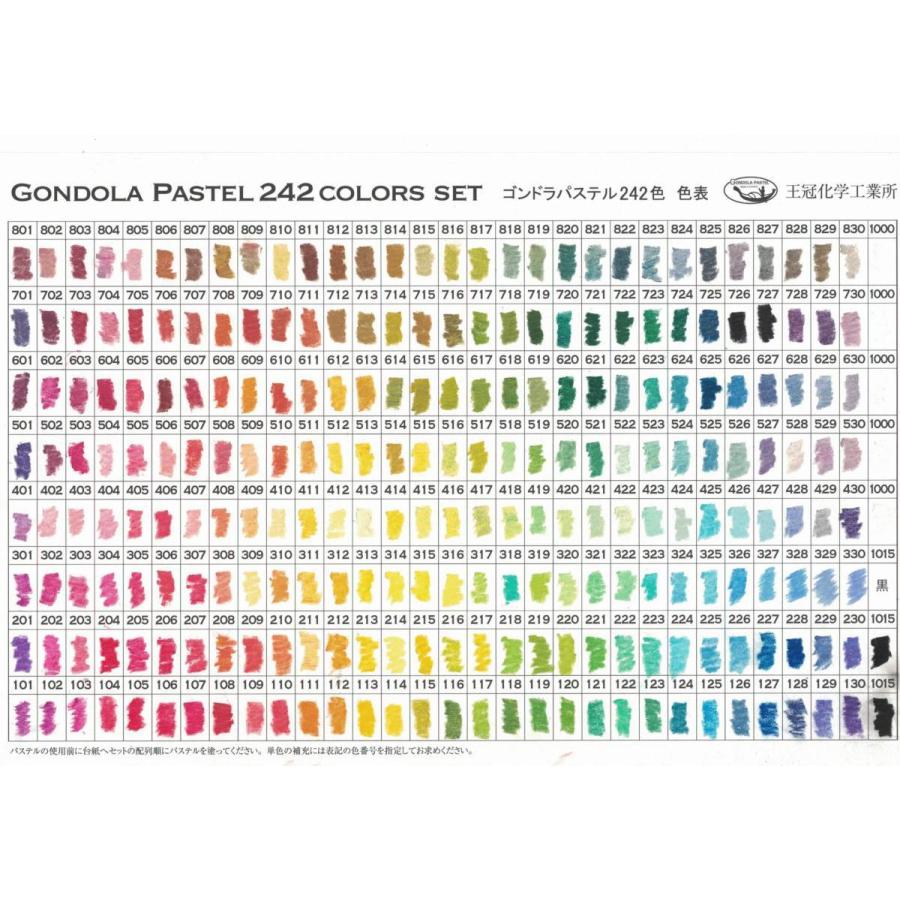 王冠化学工業所 ゴンドラパステル 100色セット 07040100 : アーク