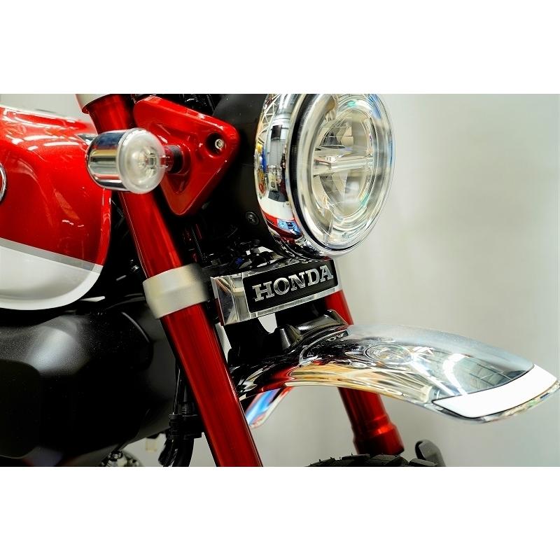 モンキー125 HONDA フロントフォークエンブレム(大)取り付けブラケット