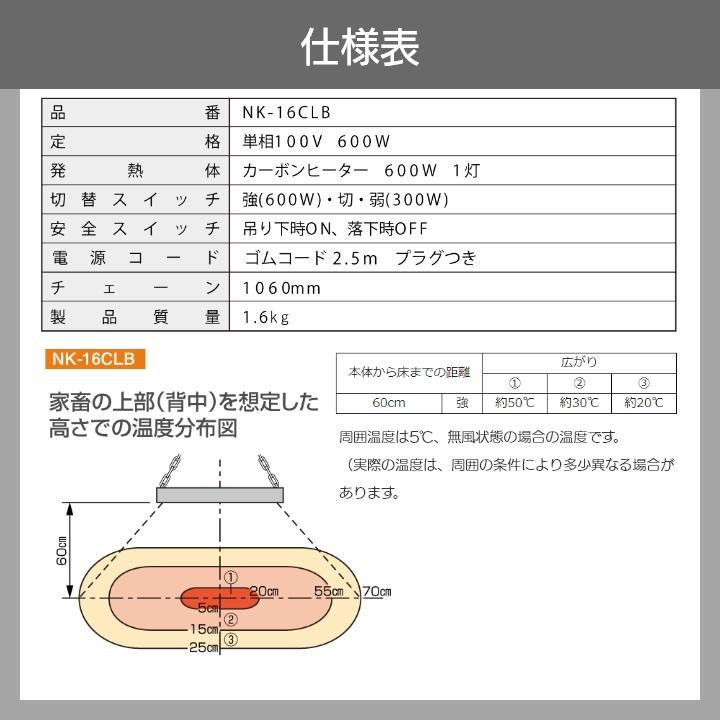 Panasonic（パナソニック） 畜産用 カーボンヒーター 畜産用ヒーター