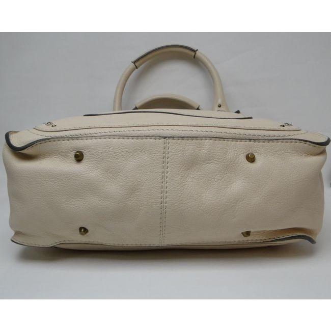 Chloe（クロエ） パディントン レザー トートバッグ アイボリー＜USED