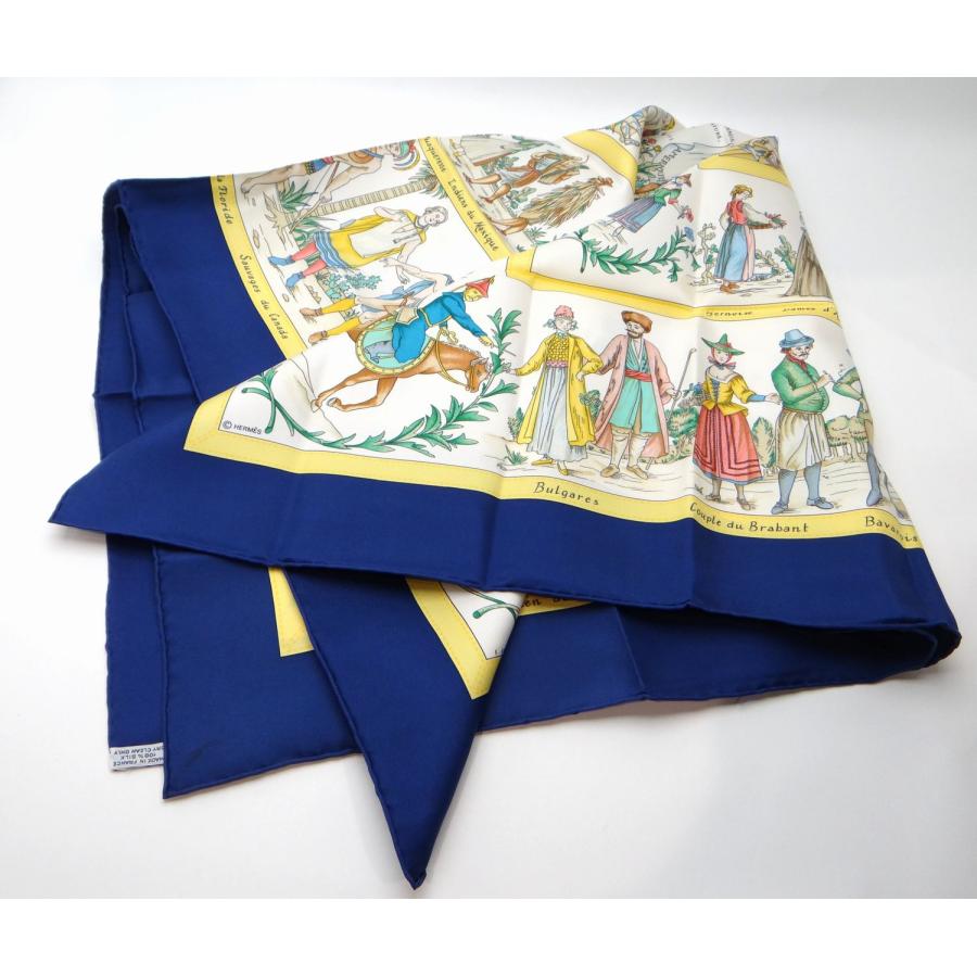 HERMES（エルメス） カレ90 COSTUMES CIVILS ACTUELS 現代市民の服装