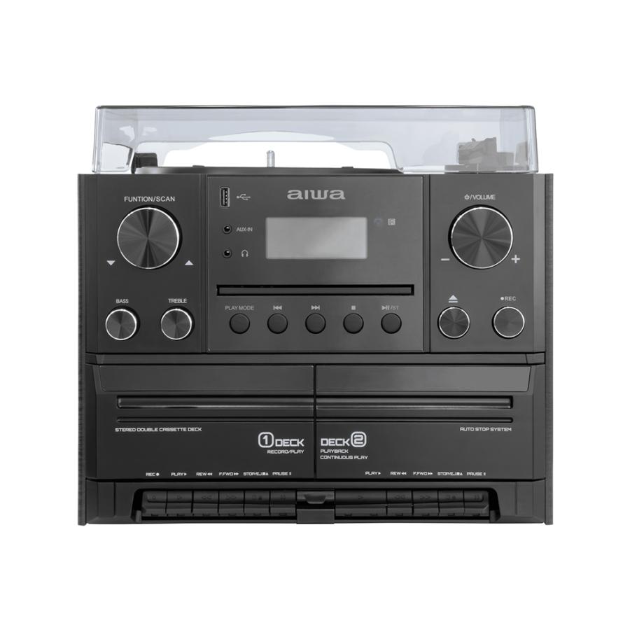 アイワ aiwa マルチコンポ レコード CD ダブルカセット ワイヤレス FM