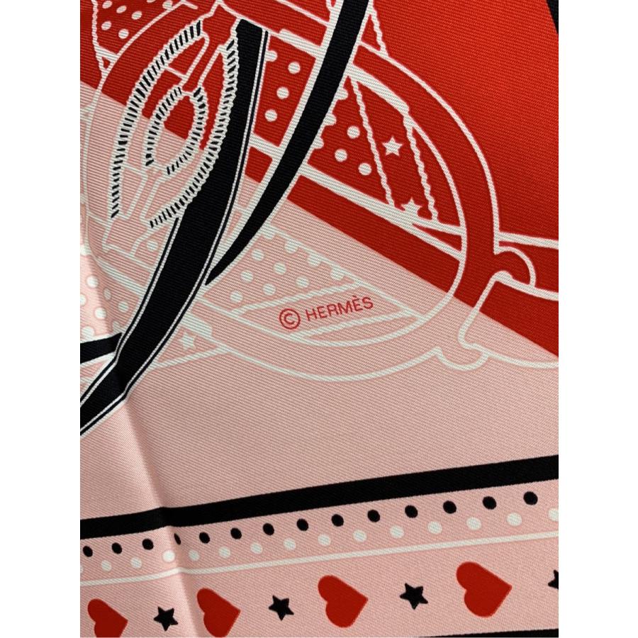 HERMES（エルメス） スカーフ カレ70 Grand Manege Bandana Love