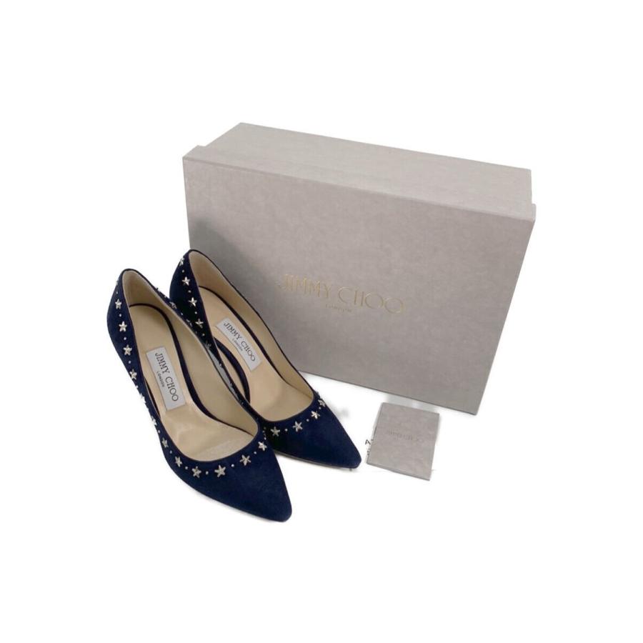 JIMMY CHOO（ジミーチュウ） パンプス スエード スタースタッズ 36.5