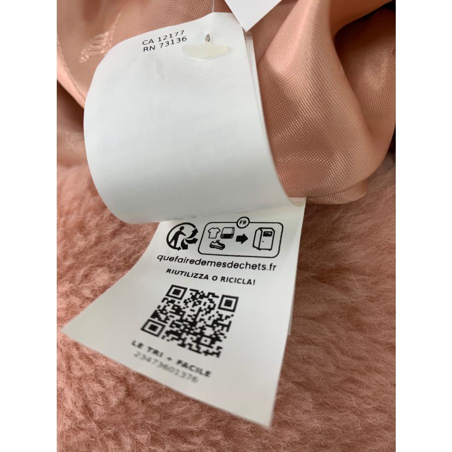 マックスマーラ テディベア 23473601376 ケープ コート ML ピンク
