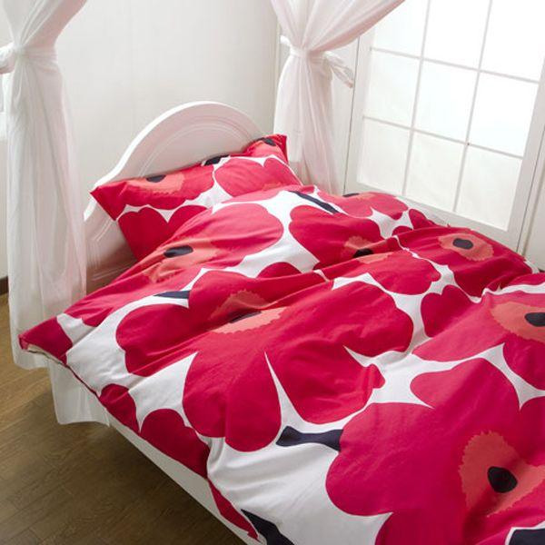 marimekko（マリメッコ） marimekko UNIKKO(ウニッコ) 掛け布団カバー