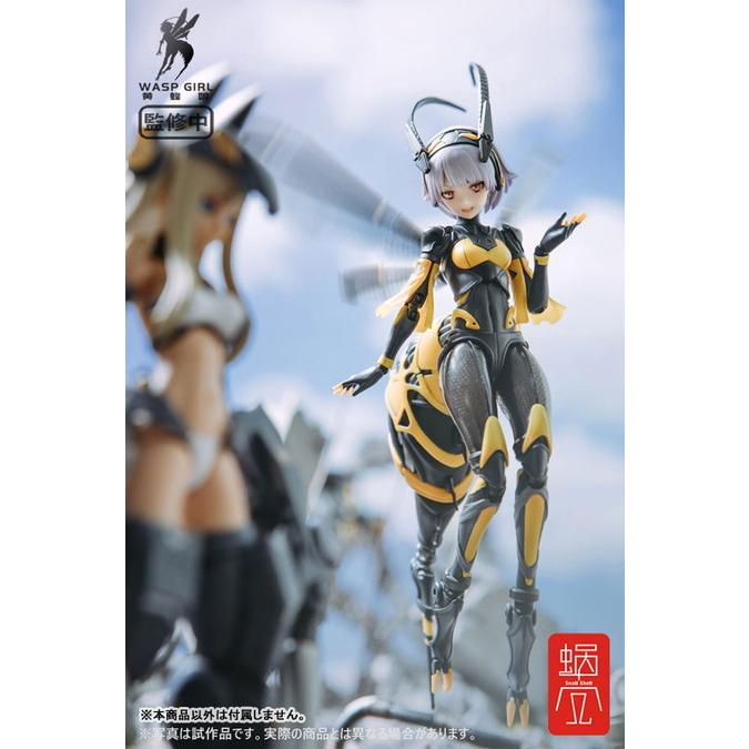 蝸之殼スタジオ BEE-03W WASP GIRL ブンちゃん 1/12 完成品アクション