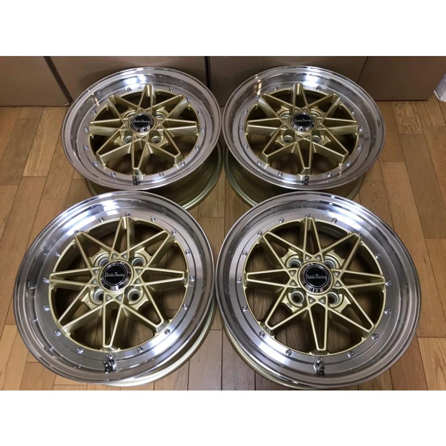 旧車 街道レーサー 暴走族 走り屋系ホイール 15×5.5J/+35/PCD100