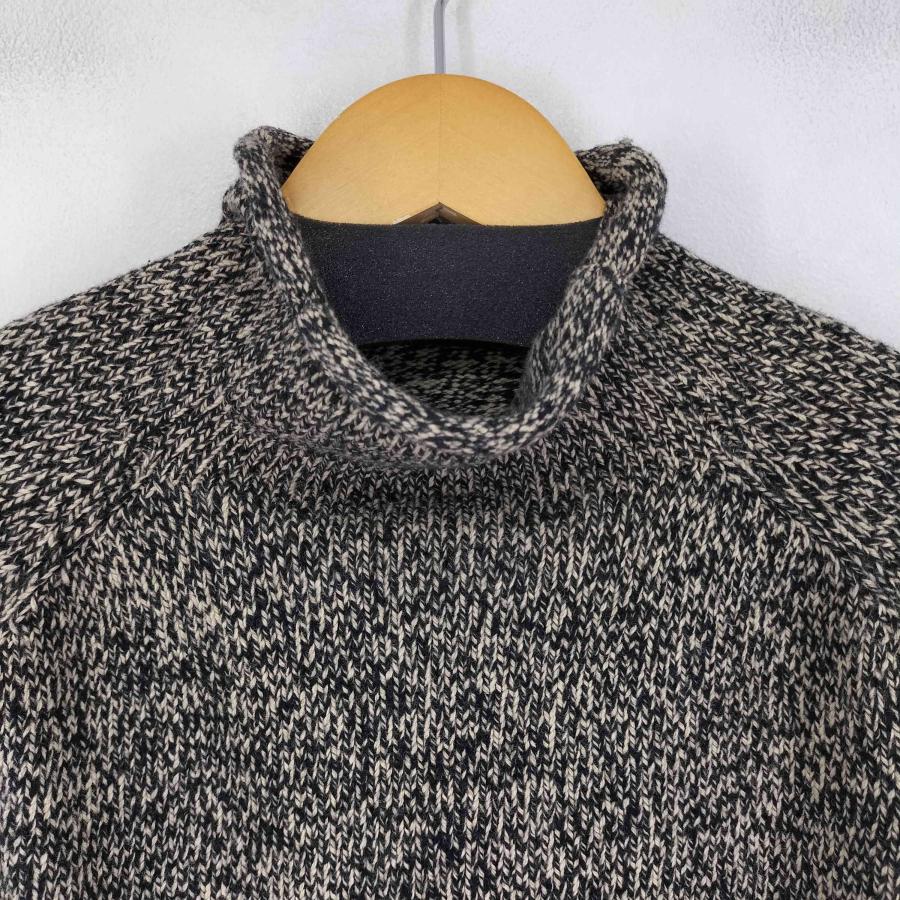 J.CREW（ジェイクルー） 90S ボーダーハイネックロールネックニット