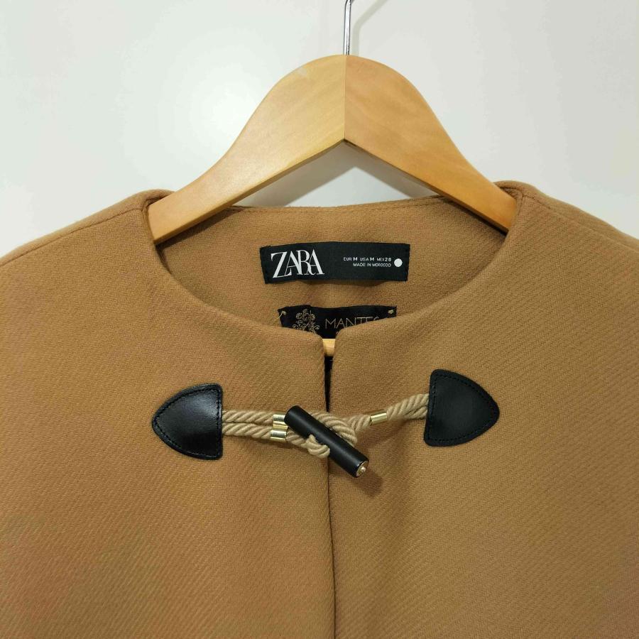 ZARA（ザラ） MANTECO ケープコート ポンチョ レディース import：M