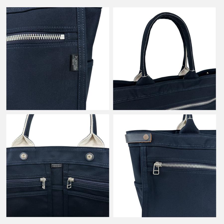 PORTER ポーター ネイキッド トートバッグ(M) 667-19469 50 ネイビー