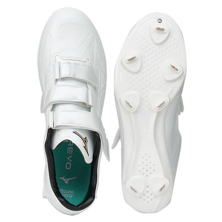 MIZUNO（ミズノ） 野球 白スパイク ライトレボエリート2 ワイド BLT