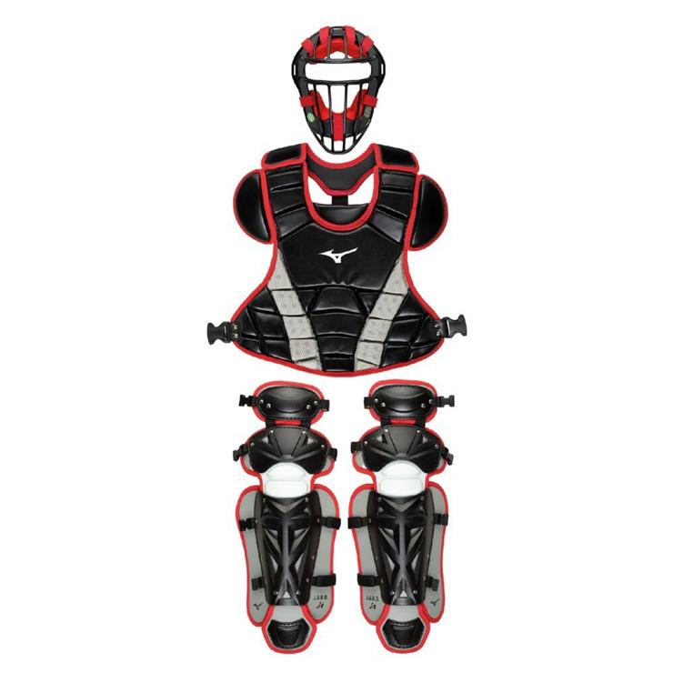 MIZUNO（ミズノ） 少年軟式 ソフトボール キャッチャー防具 3点セット