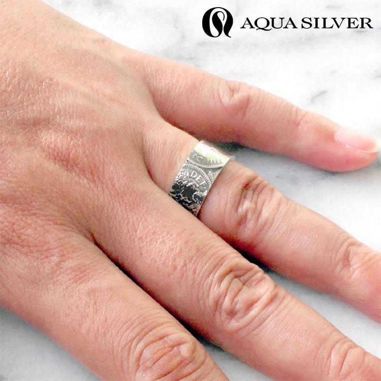 AQUA SILVER（アクアシルバー） 幸せの シックスペンス コイン