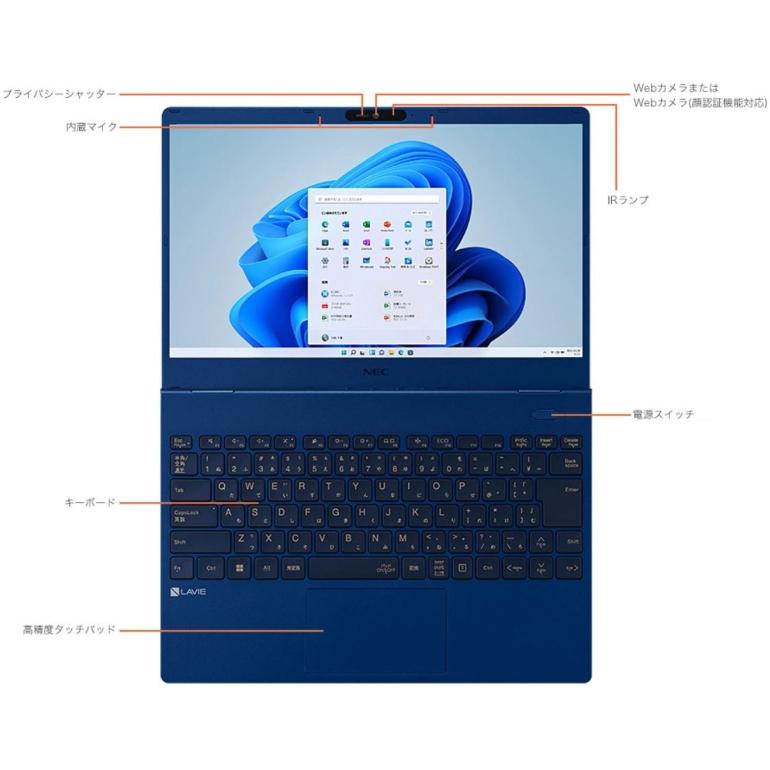 LAVIE N13 NEC ノートパソコン 13.3型/ Core i5-1235U/ メモリ 8GB