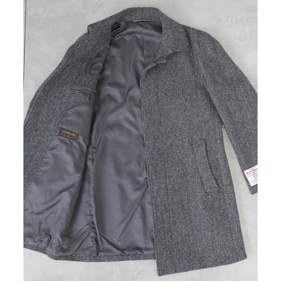 HARRIS TWEED（ハリスツイード） コート メンズ ステンカラー ウール