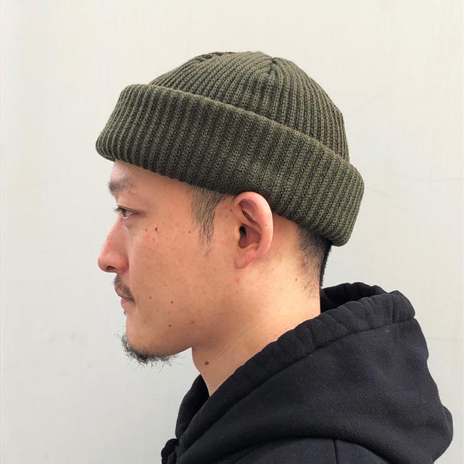 ADVANCE アドバンス ACRYL BEANIE アクリルビーニー OLIVE ワッチ