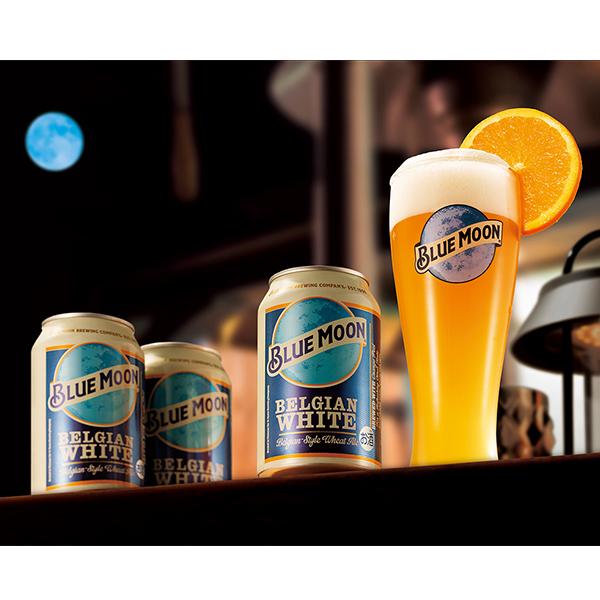 輸入 缶ビール beer BLUE MOON ブルームーン 缶 330ml×1ケース/24本